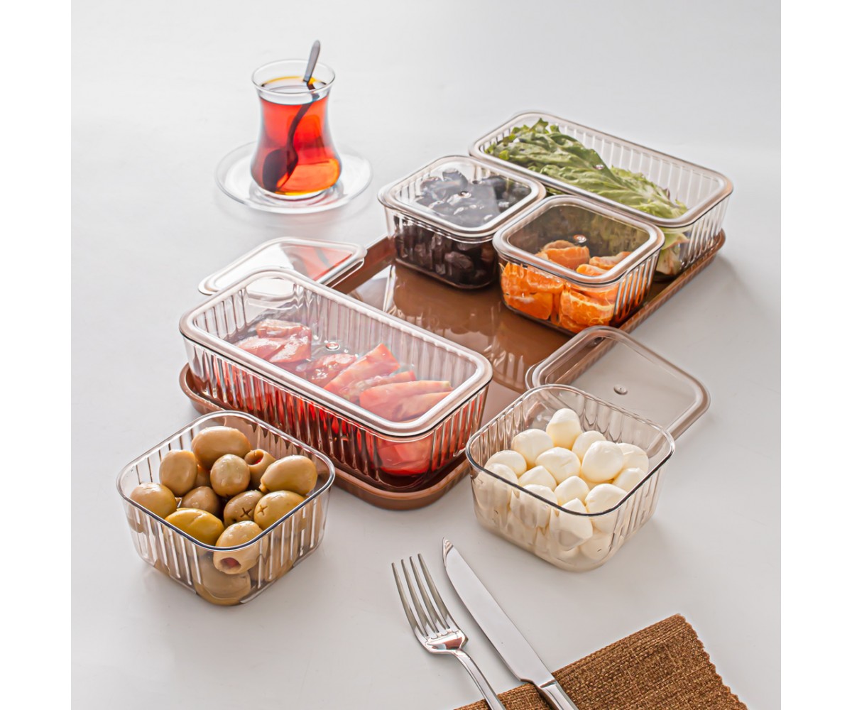 Porsima Maxi 13 Piece Square Breakfast Set with Tray