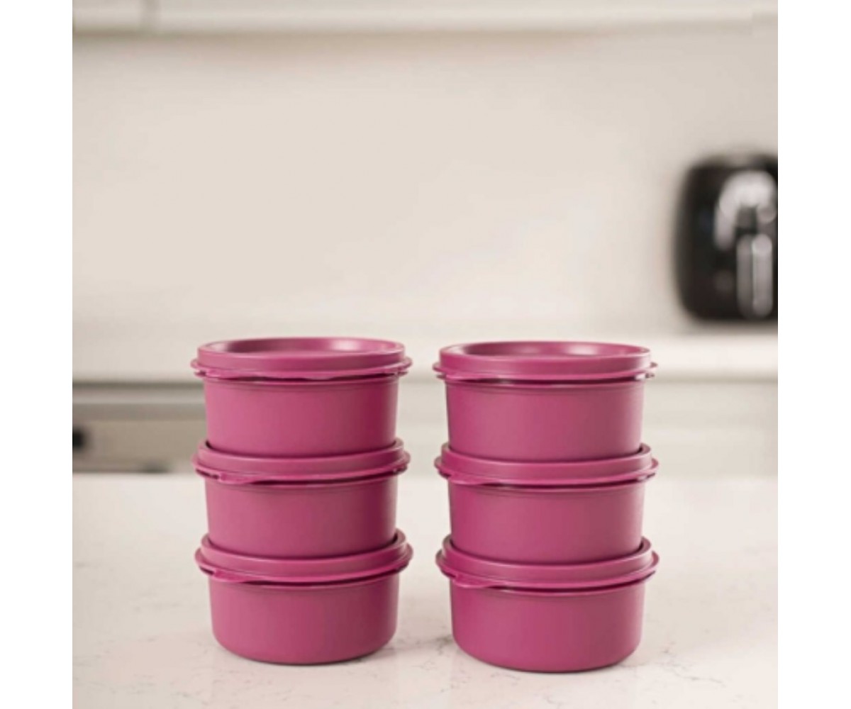 Porsima TE-063 Round Storage Container - Purple