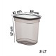Porsima 1029 2 Li Labeled Sliding Lid Detergent Box Tablet Powder Detergent Storage Container - 2 Lt