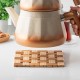 Porsima M9263-79 Bamboo Square Trivet - 17X17 cm