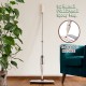Porsima 13279 360 Degree Rotating Spray Mop with Detergent Reservoir Cleaning Mop with Spare Cloth - Cream