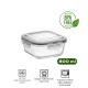 Porsima 800 Ml Glass Storage Container - Gray Porsima 800 Ml Glass Storage Container - Gray